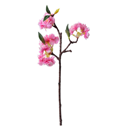 Clayre &amp; Eef | Decoratie tak met bloemen Roze 16x8x38 cm | 6PL0315