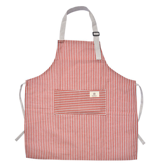 Clayre &amp; Eef | Keukenschort Roze 65x70 cm | KT041.036P