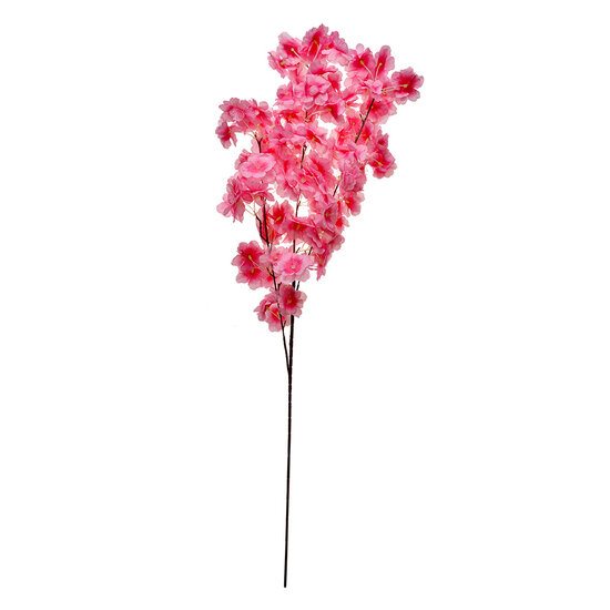 Clayre &amp; Eef | Decoratie tak met bloemen Roze &oslash; 8x95 cm | 5PL0108P