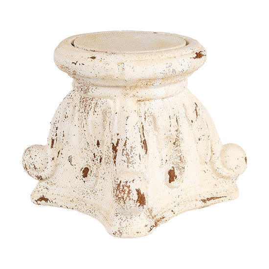 Clayre &amp; Eef | Sokkel Beige 22x22x21 cm | 6MG0059