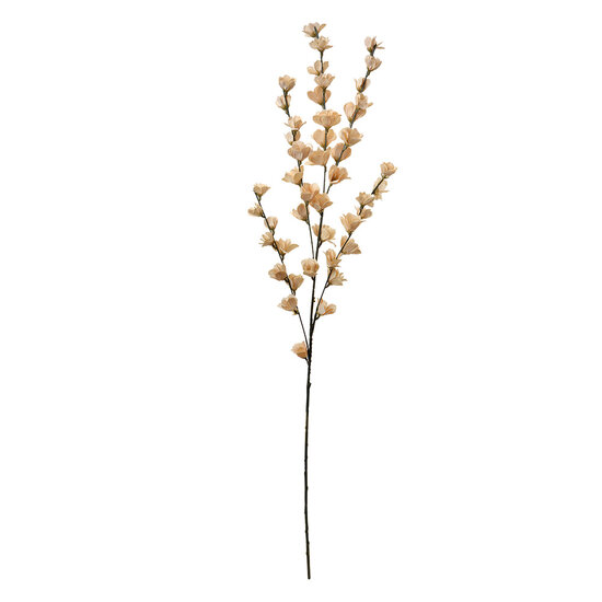 Clayre &amp; Eef | Decoratie tak met bloemen Beige 6x6x102 cm | 5PL0115W