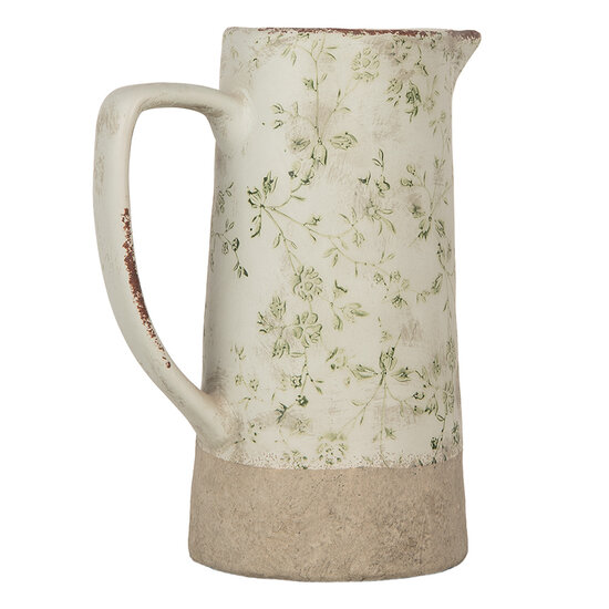 Clayre & Eef | Decoratieve Schenkkan Groen 21x14x26 cm | 6CE1924L