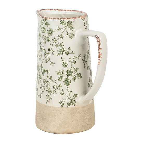 Clayre & Eef | Decoratieve Schenkkan Groen 21x14x26 cm | 6CE1924L