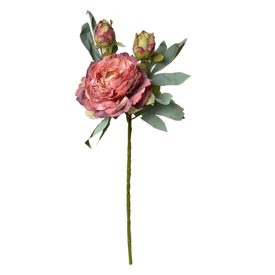 Clayre &amp; Eef | Kunstbloem Rozen Rood 12x12x62 cm | 6PL0332R