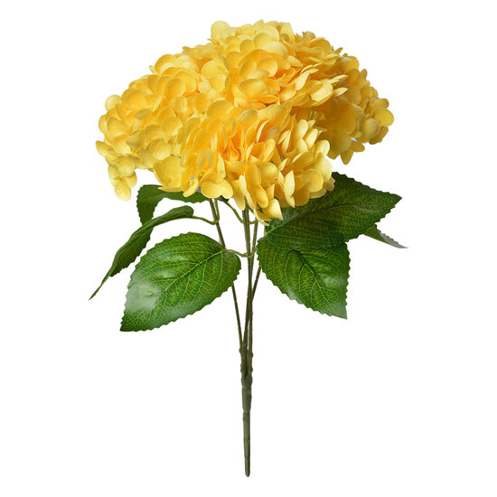 Clayre & Eef | Kunstbloem Geel Groen 23x23x45 cm | 6PL0347Y
