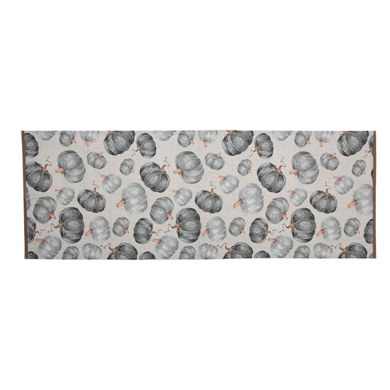 Clayre &amp; Eef | Tafelloper Grijs Beige 50x140 cm | CSP64