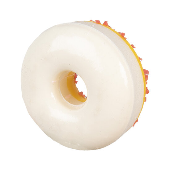 Clayre &amp; Eef | Decoratie donut Geel &oslash; 8x3 cm | 65982