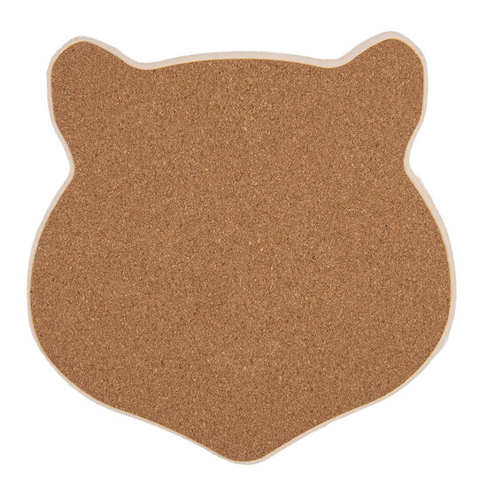 Clayre & Eef | Pannenonderzetter Bruin 20x20x1 cm | 6CE2064