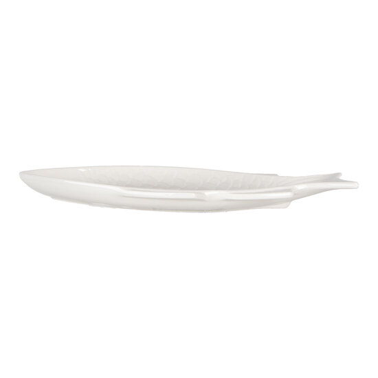 Clayre & Eef | Kom Vis Wit 29x14x3 cm / 150 ml | 6CEBO0197M