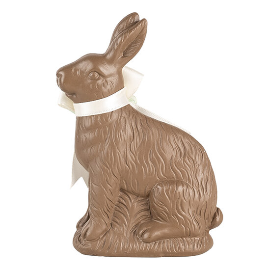 Clayre & Eef | Decoratie Konijn Bruin Wit 9x4x13 cm | 6PR5202