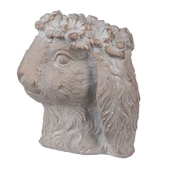 Clayre & Eef | Bloempot Binnen Beige Goudkleurig 16x18x18 cm | 6TE0556M