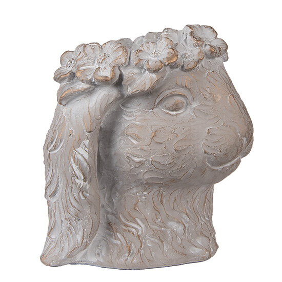 Clayre & Eef | Bloempot Binnen Beige Goudkleurig 16x18x18 cm | 6TE0556M