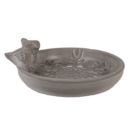 Clayre &amp; Eef | Vogelvoederbak Beige 25x24x9 cm | 6TE0561