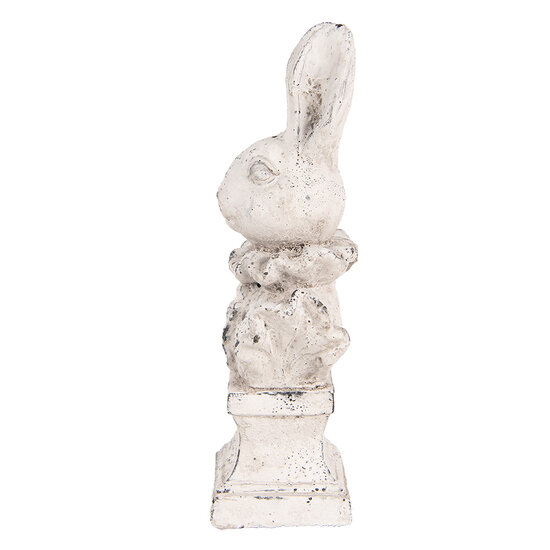Clayre & Eef | Decoratie Beeld Konijn Beige 11x8x24 cm | 6TE0563