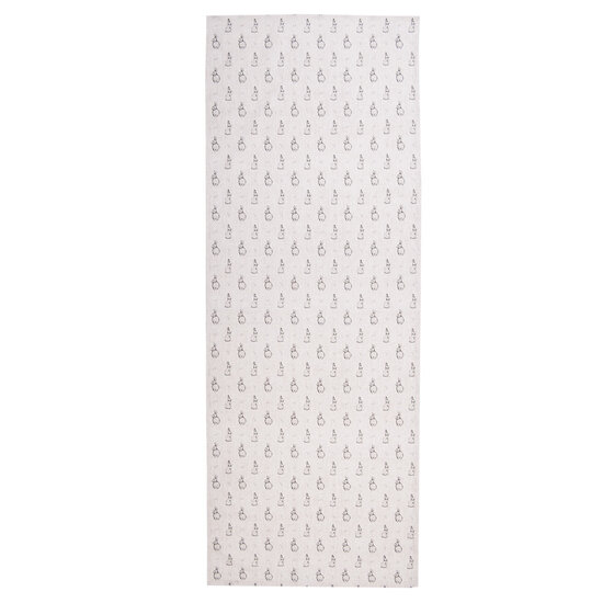 Clayre & Eef | Tafelloper Beige Grijs 50x140 cm | BNS64