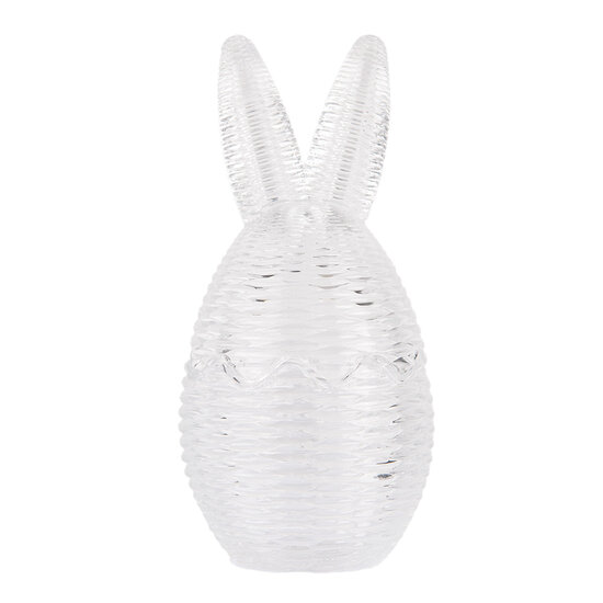 Clayre & Eef | Voorraadpot Deksel Transparant ø 8x17 cm | 6GL4947