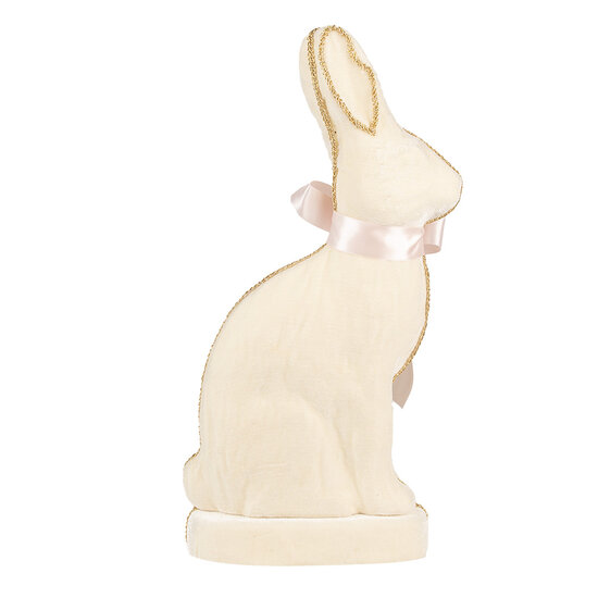 Clayre & Eef | Decoratie Beeld Konijn Beige 22x8x41 cm | 65922