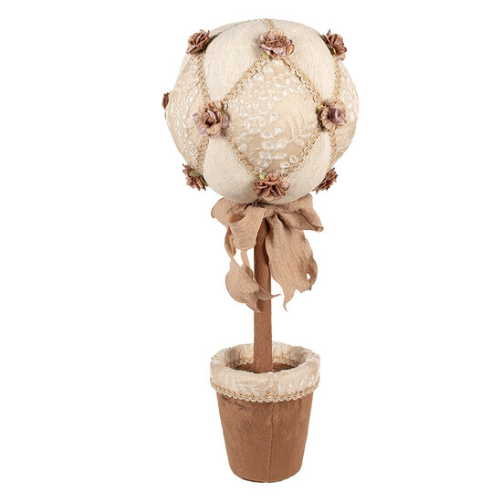 Clayre & Eef | Decoratie bloemen Beige ø 20x50 cm | 65951