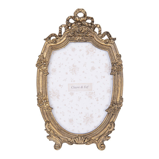 Clayre & Eef | Fotolijst Goudkleurig 16x2x26 cm / 13x18 cm | 2F1217