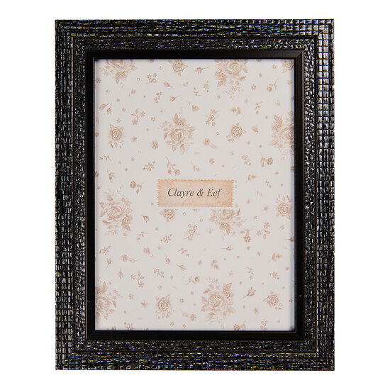 Clayre & Eef | Fotolijst Zwart 18x2x23 cm / 13x18 cm | 2F1231M