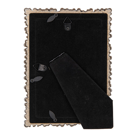 Clayre & Eef | Fotolijst Zilverkleurig Goudkleurig 13x2x18 cm / 10x15 cm | 2F1254