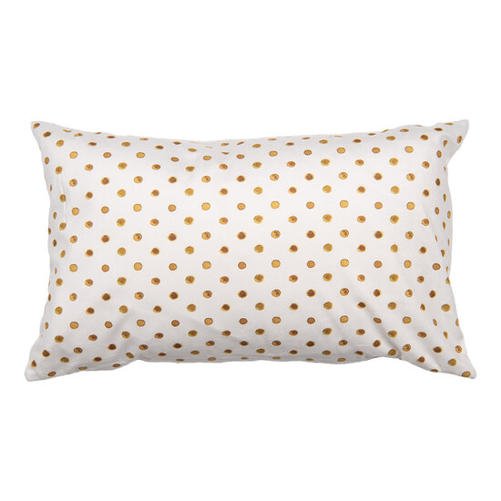 Clayre & Eef | Kussenhoes Beige Geel 30x50 cm | LEL36