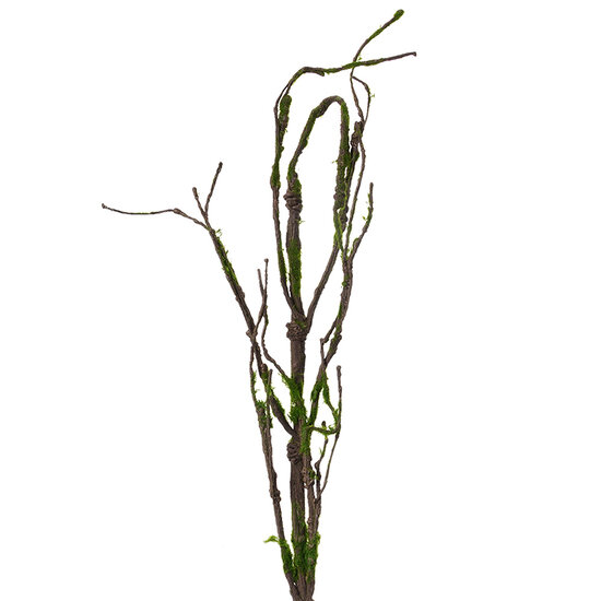 Clayre & Eef | Decoratie Tak Bruin Groen 28x5x130 cm | 5PL0186