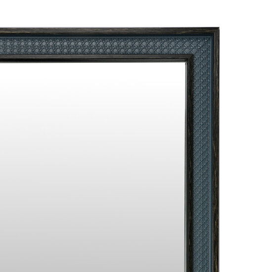 Clayre & Eef | Wandspiegel Grijs Blauw 36x2x46 cm | 62S323