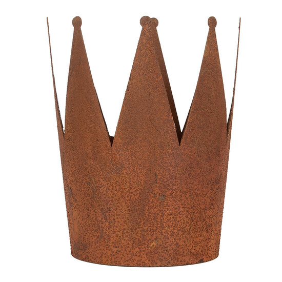 Clayre & Eef | Decoratie Kroon (set van 3) Bruin ø 32x25 / ø 17x21 / ø 12x17 cm | 6Y5789