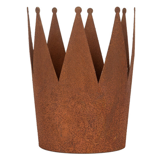 Clayre & Eef | Decoratie Kroon (set van 3) Bruin ø 32x25 / ø 17x21 / ø 12x17 cm | 6Y5789