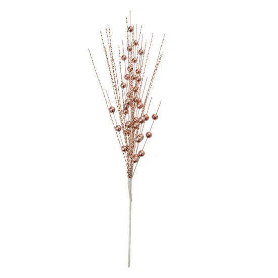 Clayre & Eef | Kerstdecoratie Roze 12x6x63 cm | 66129
