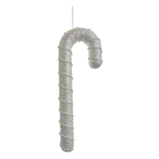 Clayre & Eef | Decoratie hanger Zuurstok Wit 12x4x33 cm | 66184