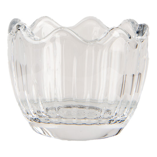 Clayre & Eef | Voorraadpot Deksel Transparant ø 6x11 cm | 6GL4915