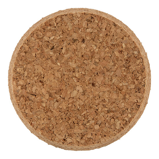 Clayre & Eef | Stolp Transparant ø 8x12 cm | 6GL5194