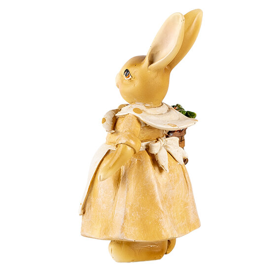 Clayre & Eef | Decoratie Konijn Bruin Beige 7x6x13 cm | 6PR5235