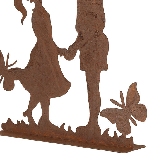 Clayre & Eef | Decoratie Kinderen Bruin 25x5x25 cm | 6Y5782