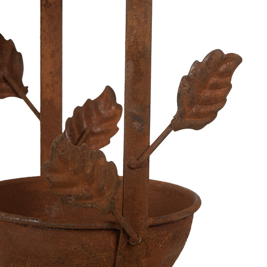 Clayre & Eef | Vogelvoederbak hangend Bruin 15x14x42 cm | 6Y5795