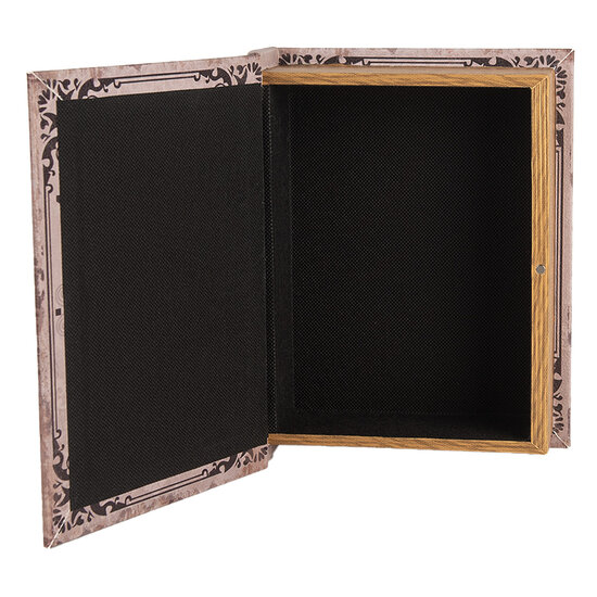Clayre & Eef | Opbergdoos Beige Bruin (3) 27x22x7 / 22x17x6 / 17x12x4 cm | 66255