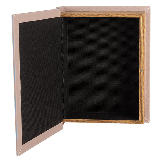 Clayre & Eef | Opbergdoos Beige Bruin (3) 27x22x7 / 22x17x6 / 17x12x4 cm | 66258