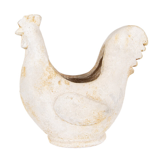 Clayre & Eef | Bloempot Binnen Beige Bruin 36x18x35 cm | 6MG0115