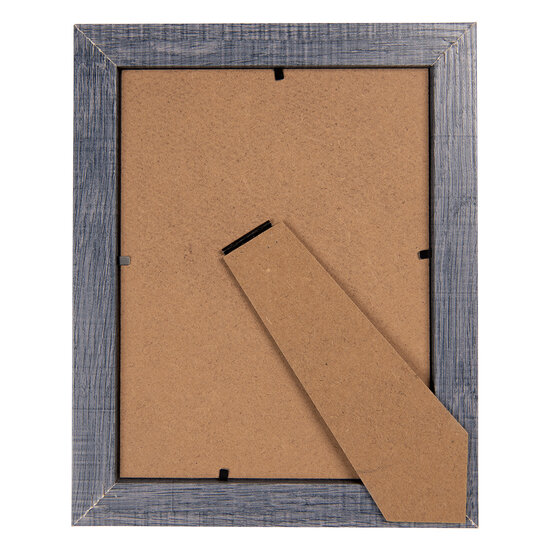 Clayre & Eef | Fotolijst Wit Blauw 17x2x22 cm / 13x18 cm | 2F1226M