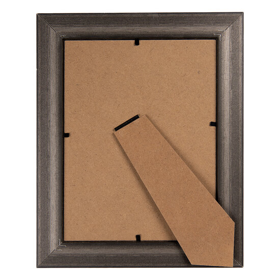 Clayre & Eef | Fotolijst Bruin Zwart 20x2x25 cm / 15x20 cm | 2F1230L