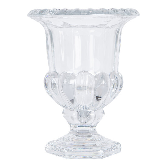 Clayre & Eef | Vazen Glas Transparant ø 12x15 cm | 6GL5031