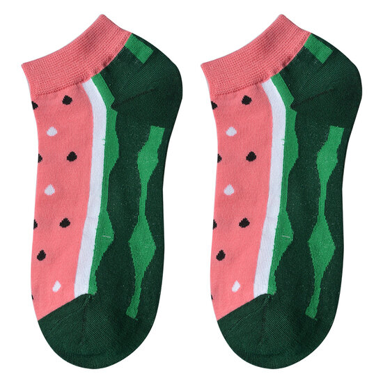 Clayre & Eef | Sokken Roze Groen 36-41 | JZSSK0002