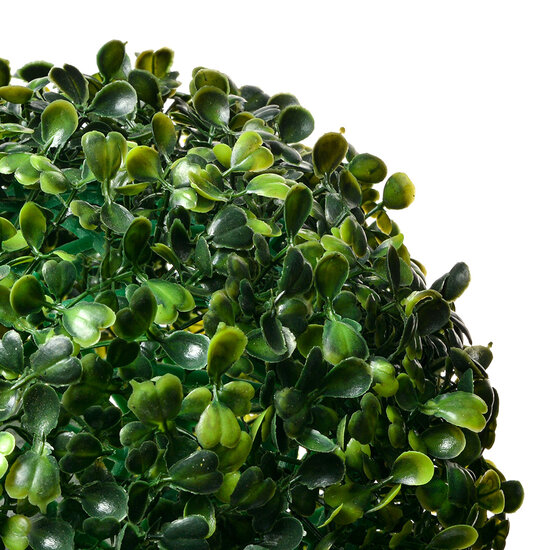 Clayre &amp; Eef | Decoratie kunststof bol Buxus Groen &oslash; 20 cm | 6PL0325M