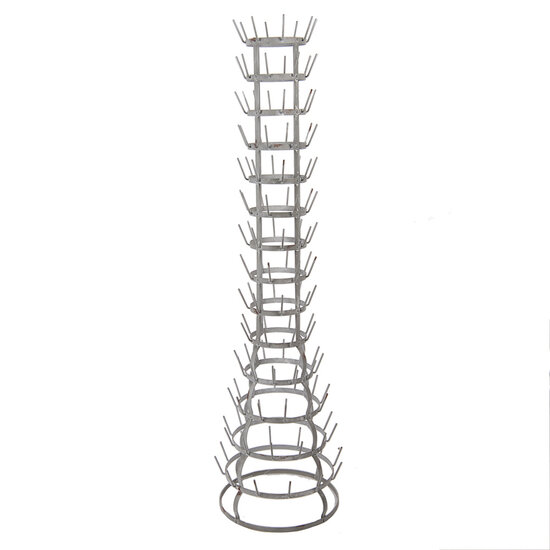 Clayre &amp; Eef | Mokkenrek Grijs &oslash; 41x148 cm | 5Y1361