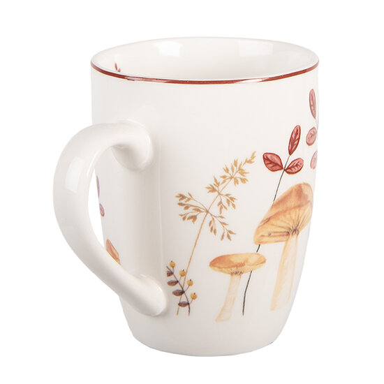 Clayre &amp; Eef | Mok Beige Bruin 12x8x10 cm / 350 ml | LFJMU