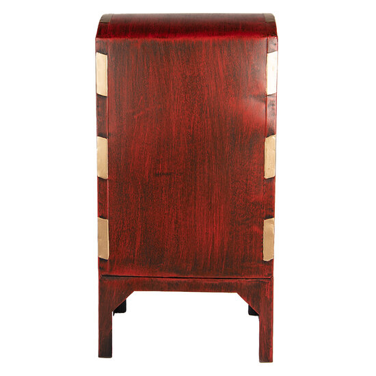 Clayre & Eef | Brievenbus Rood 27x21x53 cm | 6Y5807