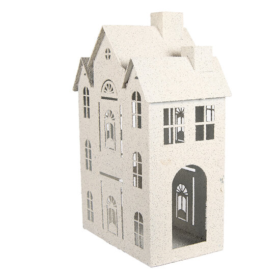 Clayre &amp; Eef | Decoratie Huis Beige 26x16x40 cm | 6Y5930
