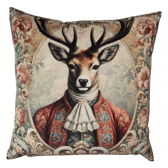 Clayre & Eef | Kussenhoes Beige Bruin 45x45 cm | CPA21